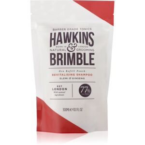 Hawkins & Brimble Revitalising Shampoo Eco Refill Pouch revitalizáló sampon uraknak utántöltő 300 ml