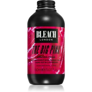 Bleach London Super Cool félig állandó hajfesték árnyalat The Big Pink 150 ml