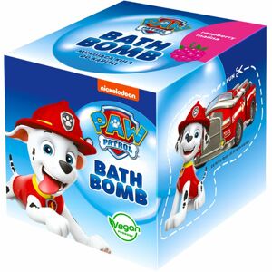 Nickelodeon Paw Patrol Bath Bomb fürdőgolyó gyermekeknek Raspberry - Marshall 165 g