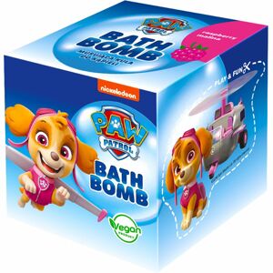 Nickelodeon Paw Patrol Bath Bomb fürdőgolyó gyermekeknek Raspberry - Skye 165 g
