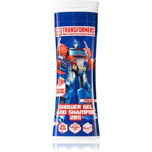 Air Val Transformers Shower gel & Shampoo tusfürdő gél és sampon 2 in 1 gyermekeknek 300 ml