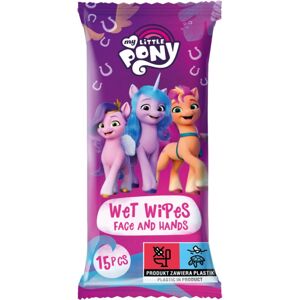 My Little Pony Wet Wipes nedves törlőkendő gyerekeknek 15 db