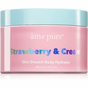 âme pure Strawberry & Cream Skin Dessert Body Hydrator hidratáló testkrém eper illattal 200 ml