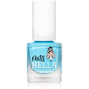 Miss Nella Peel Off Nail Polish körömlakk gyermekeknek MN01 Mermaid Blue 4 ml