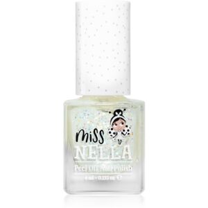 Miss Nella Peel Off Nail Polish körömlakk gyermekeknek MN25 Confetti Clouds 4 ml
