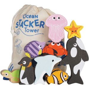 Le Toy Van Ocean Stacker Tower toronyépítő játék 9 db