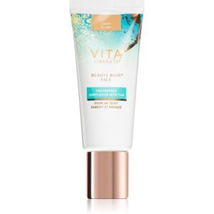 Vita Liberata Beauty Blur Face színezett önbarnító krém élénk és hidratált bőr árnyalat Light 30 ml