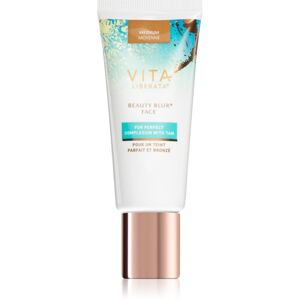 Vita Liberata Beauty Blur Face színezett önbarnító krém élénk és hidratált bőr árnyalat Medium 30 ml