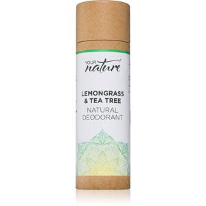 Your Nature Natural Deodorant izzadásgátló deo stift Lemongrass & Tea Tree 70 g
