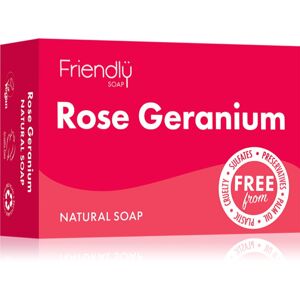 Friendly Soap Natural Soap Rose Geranium természetes szappan 95 g