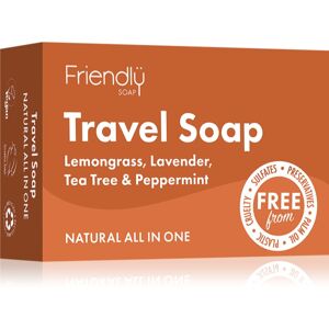 Friendly Soap Travel Soap Hair & Body természetes szappan testre és hajra 95 g
