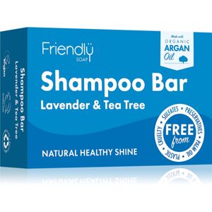 Friendly Soap Natural Shampoo Bar Lavender and Tea Tree természetes szappan hajra 95 g