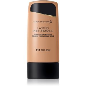 Max Factor Facefinity Lasting Performance folyékony make-up a hosszan tartó hatásért árnyalat 111 Deep Beige 35 ml