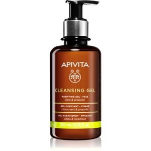 Apivita Cleansing Propolis & Lime tisztító gél kombinált és zsíros bőrre 200 ml