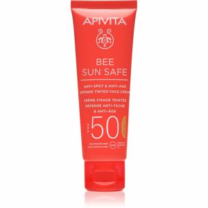 Apivita Bee Sun Safe védő tonizáló krém arcra SPF 50 50 ml