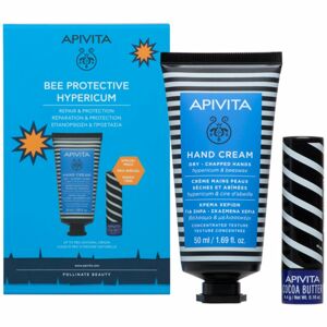 Apivita Bee Protective Hypericum & Beeswax ajándékszett (hidratáló hatással)