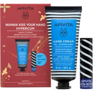 Apivita Hand Care Hypericum & Beeswax ajándékszett (száraz bőrre)