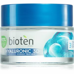 Bioten Hyaluronic 3D hidratáló éjszakai krém az első ráncokra 50 ml