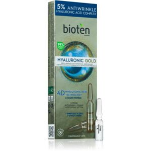 Bioten Hyaluronic Gold 7 napos ráncellenes kúra ampullákban hölgyeknek 7x1,3 ml