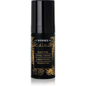 Korres Black Pine frissítő folyékony make-up feszesítő hatással árnyalat BPF00 30 ml