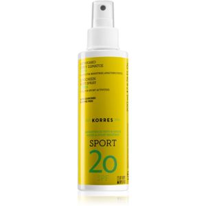 Korres Citrus Sport napozó olaj spray -ben SPF 20