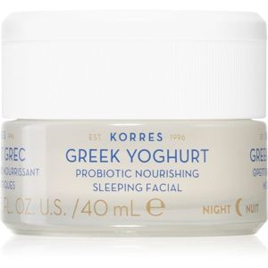 Korres Greek Yoghurt tápláló éjszakai krém probiotikumokkal 40 ml