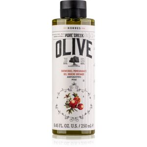Korres Pure Greek Olive & Pomegranate energizáló tusfürdő gél 250 ml