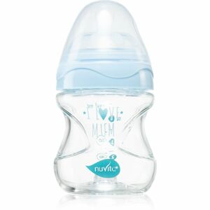 Nuvita Glass bottle Blue cumisüveg 140 ml