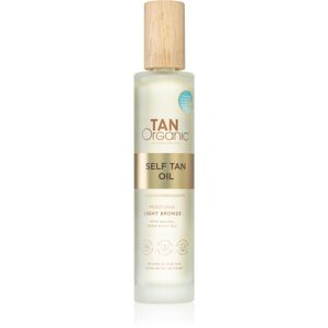 TanOrganic The Skincare Tan önbarnító olaj árnyalat Light Bronze 100 ml