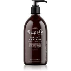 Pomp & Co Hair and Body Wash tusfürdő gél és sampon 2 in 1 1000 ml