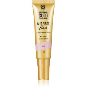 Dripping Gold But First Base bőrélénkítő bázis make-up alá árnyalat Rose 30 ml