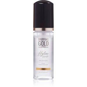 Dripping Gold Luxury Tanning Hydra Whip átlátszó önbarnítóhab testre és arcra árnyalat Dark 150 ml