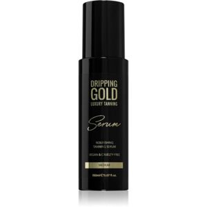 Dripping Gold Luxury Tanning Serum önbarnító készítmény testre és arcra árnyalat Medium 150 ml