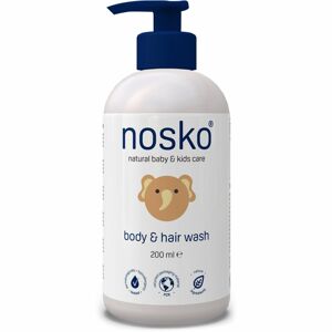 Nosko Baby Body & Hair Wash tisztító gél testre és hajra gyermekeknek 200 ml
