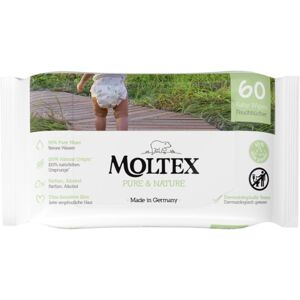 Moltex Pure & Nature Baby Wipes nedves törlőkendők gyermekeknek 60 db