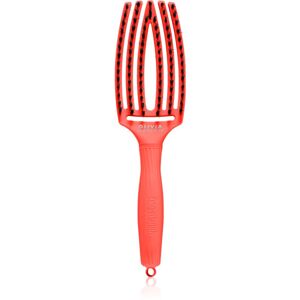 Olivia Garden Fingerbrush L´amour lapos kefe hajra Passion Red