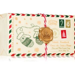 Essencias de Portugal + Saudade Christmas Gloves Postcard Szilárd szappan 200 g