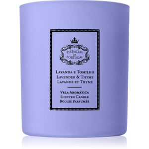 Essencias de Portugal + Saudade Natura Lavender & Thyme illatgyertya 180 g