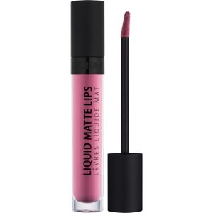 Gosh Liquid Matte Lips folyékony rúzs árnyalat 001 Candyfloss 4 ml