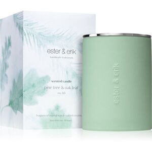 ester & erik scented candle pine tree & oak leaf (no. 66) illatgyertya 350 g