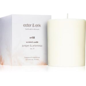 ester & erik scented candle juniper & artemisia (no. 11) illatgyertya utántöltő 350 g