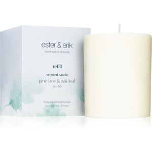 ester & erik scented candle pine tree & oak leaf (no. 66) illatgyertya utántöltő 350 g