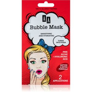 AA Cosmetics AA Bubble Mask hidratáló kisimító maszk 2 x 4 ml