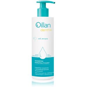 Oillan Derm+ Ceratolytic Shampoo keratolizáló bőrgyógyászati sampon gyermekeknek születéstől kezdődően 180 ml