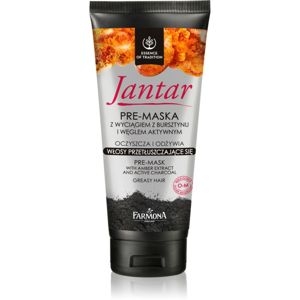 Farmona Jantar hajmaszk aktív szénnel zsíros hajra