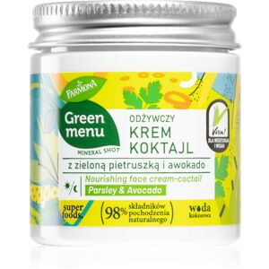 Farmona Green Menu Parsley & Avocado nappali és éjszakai tápláló arckrém 75 ml
