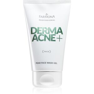 Farmona Derma Acne+ tisztító gél kombinált és zsíros bőrre 150 ml