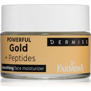 Farmona Dermiss Powerful Gold + Peptides hidratáló és bőrkisimító arckrém 50 ml
