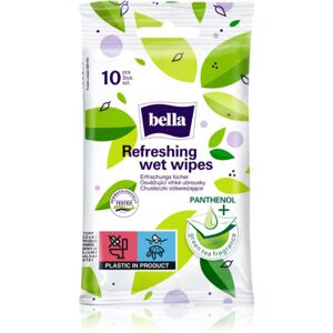 BELLA Refreshing wet wipes frissítő nedves törlőkendők 10 db