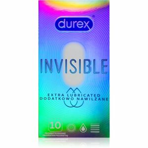 Durex Invisible Extra Lubricated óvszerek 10 ml